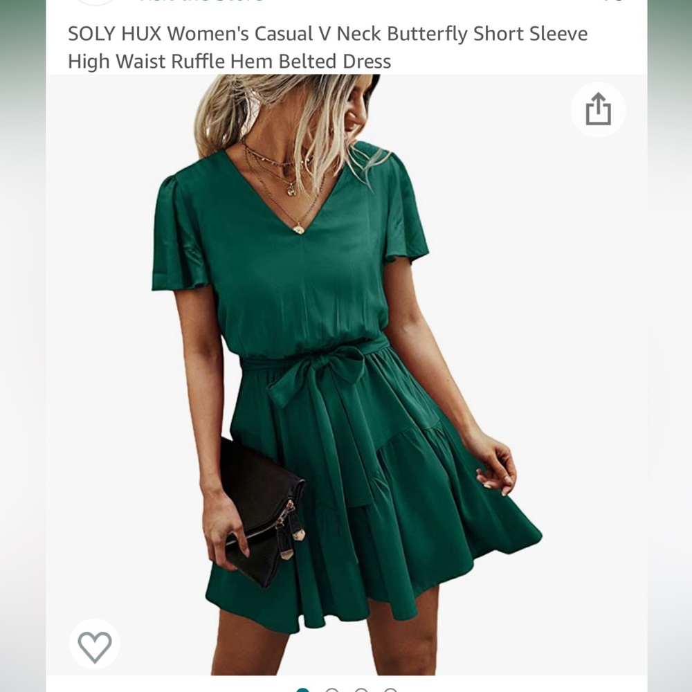 Green dress